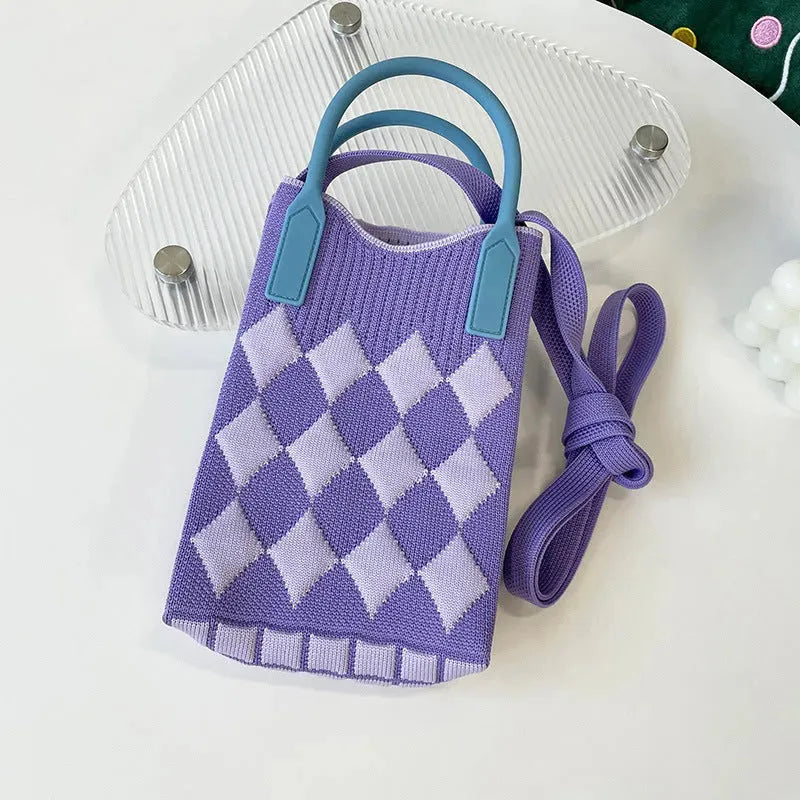 Love Mini Knit Shoulder Crossbody Bag - Bella Enchanté
